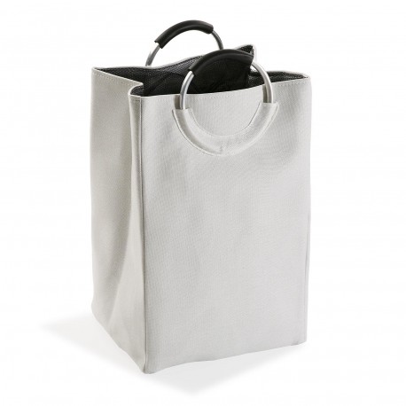 PANIER À LINGE BLANC AVEC POIGNÉES