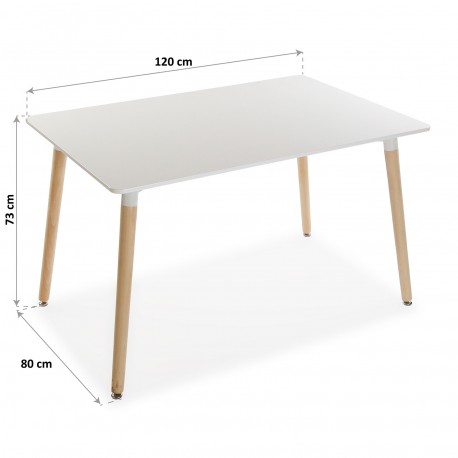 TABLE BLANCHE MEERA