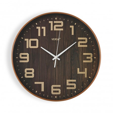 HORLOGE MURALE BOIS 30,5 CM