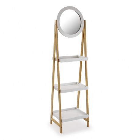 ÉTAGÈRE3 NIVEAUX +  MIROIR