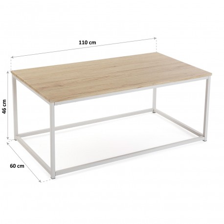 TABLE BASSE BLANCHE