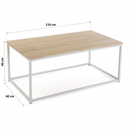 TABLE BASSE BLANCHE