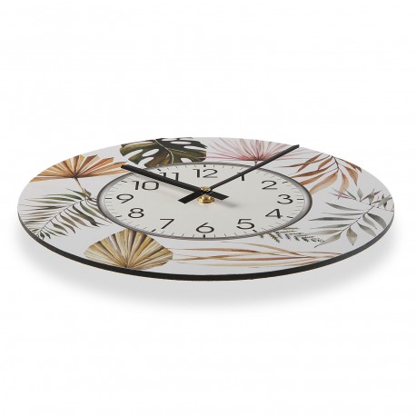 HORLOGE EN BOIS ROXANNE 29CM