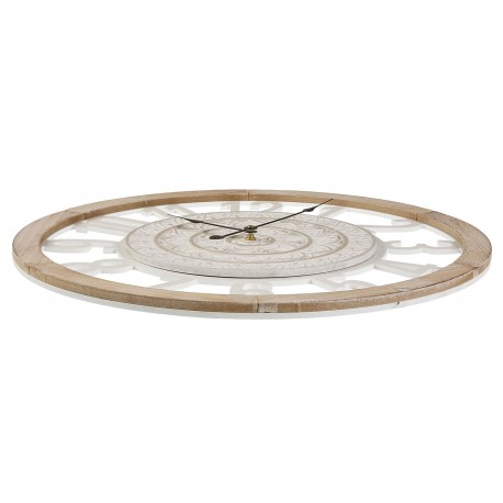 HORLOGE MURALE EN BOIS 55CM