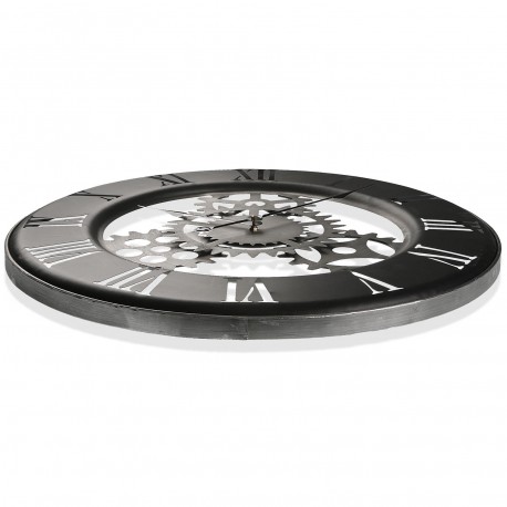 HORLOGE MURALE MÉTAL 63CM