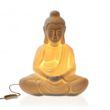 LAMPE PORCELAINE BOUDDHA