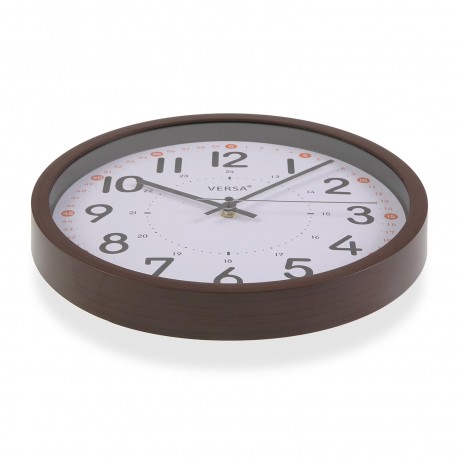 HORLOGE MURALE BOIS NATUREL30,