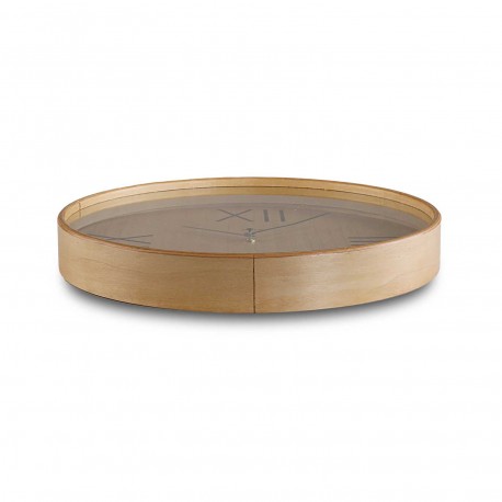 HORLOGE MURALE EN BOIS