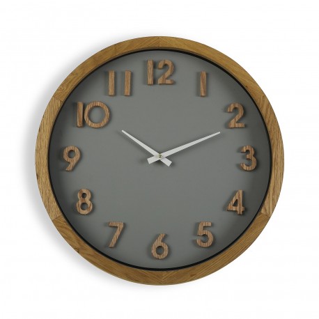 HORLOGE MURALE EN BOIS D 50