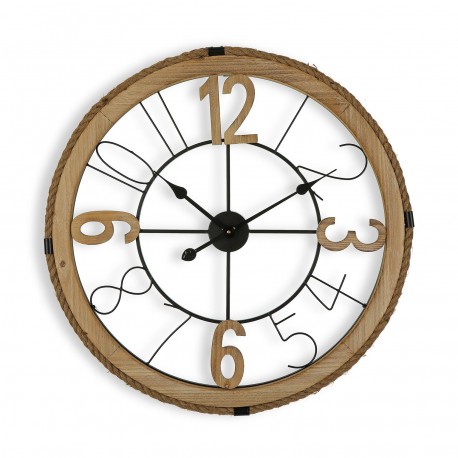 HORLOGE MURALE EN BOIS D 70