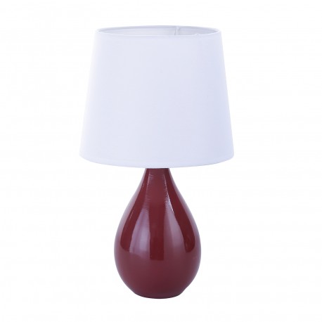 LAMPE DE TABLE CAMY ROUGE