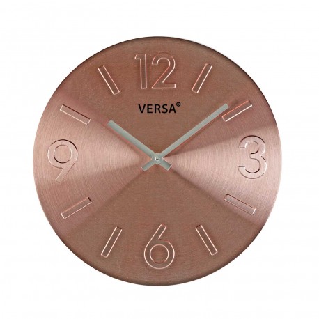 HORLOGE CUIVRE 35,5CM