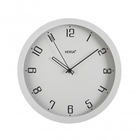HORLOGE BLANCHE 30CM