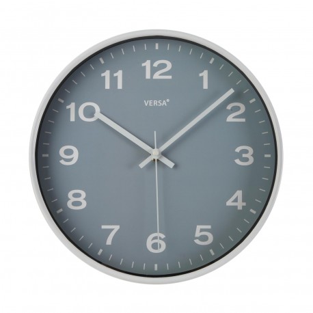 HORLOGE MURALE BLEUE 30,5 CM