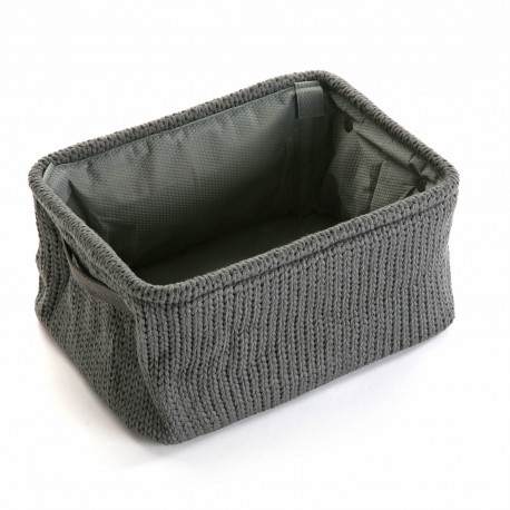 PANIER TISSÉ NOIR
