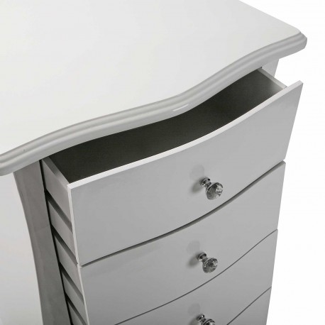 CHIFFONNIER CAGLIARI BLANC 5T