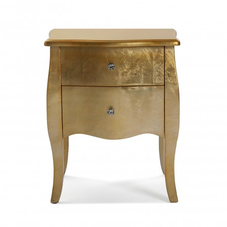 TABLE DE CHEVET CAGLIARI DORÉE