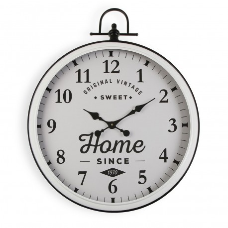 HORLOGE METAL HOME