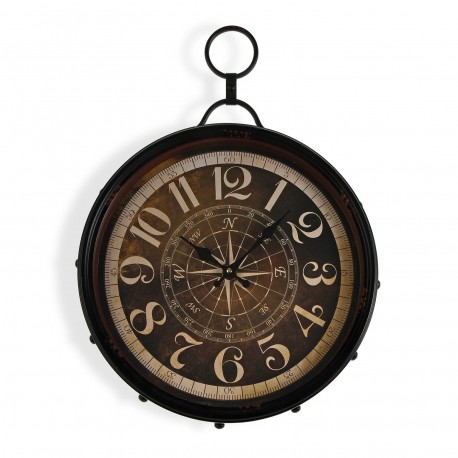 HORLOGE MURALE BROWN