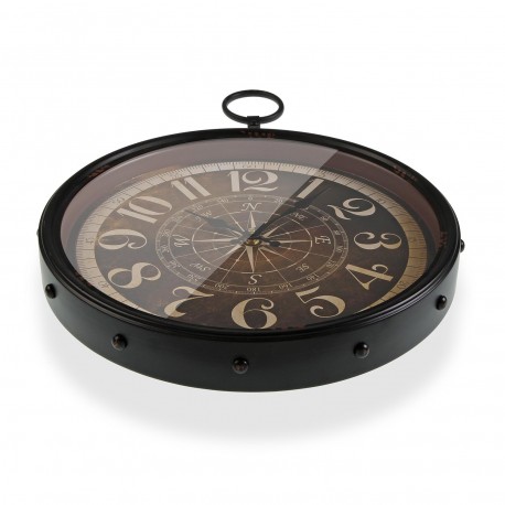 HORLOGE MURALE BROWN