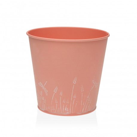 CACHE-POT ZINK CORAIL M