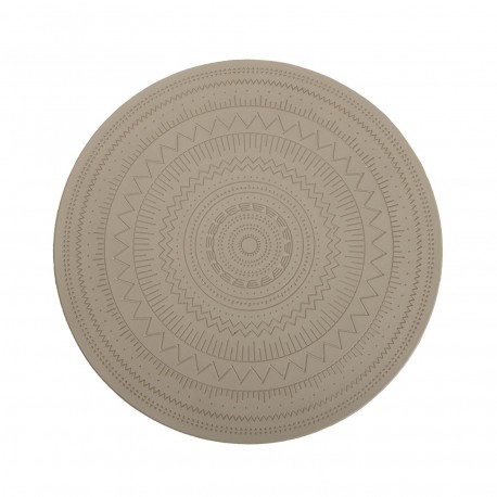 SET DE TABLE ROND BEIGE