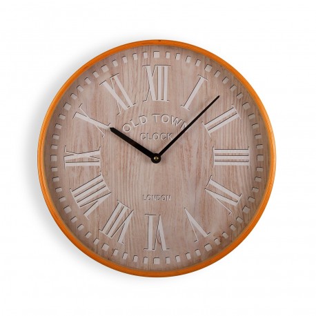 HORLOGE MURALE BOIS 40CM