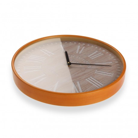 HORLOGE MURALE BOIS 40CM