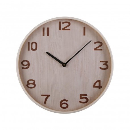 HORLOGE MURALE BOIS 40CM