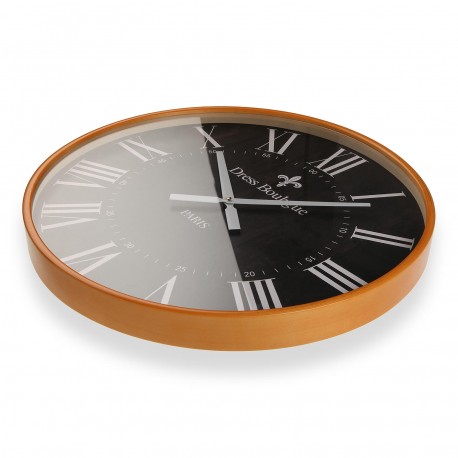 HORLOGE MURALE BOIS 60CM