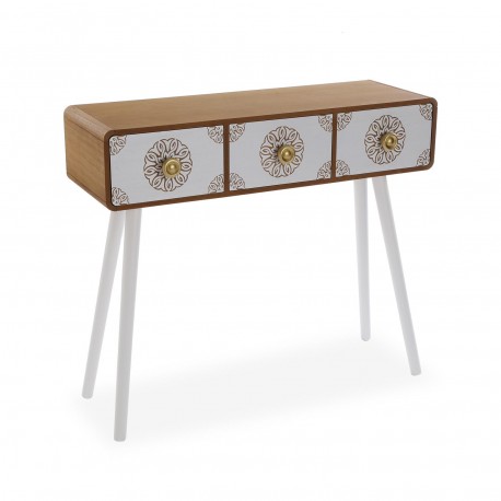 CONSOLE 3 TIROIRS LYSSA