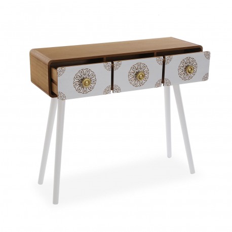 CONSOLE 3 TIROIRS LYSSA