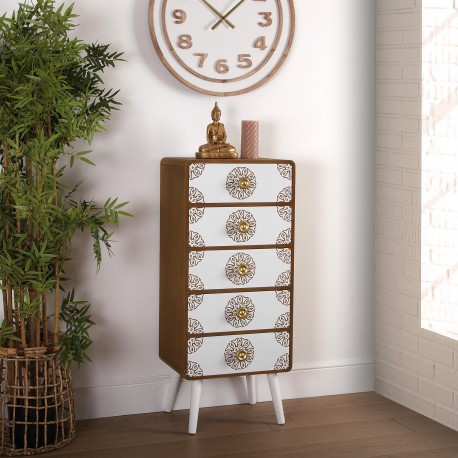 COMMODE 5 TIROIRS LYSSA