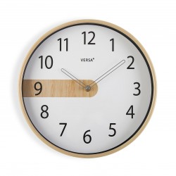 HORLOGE MURALE BLANCHE 30,5 CM