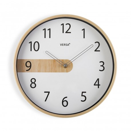 HORLOGE MURALE BLANCHE 30,5 CM