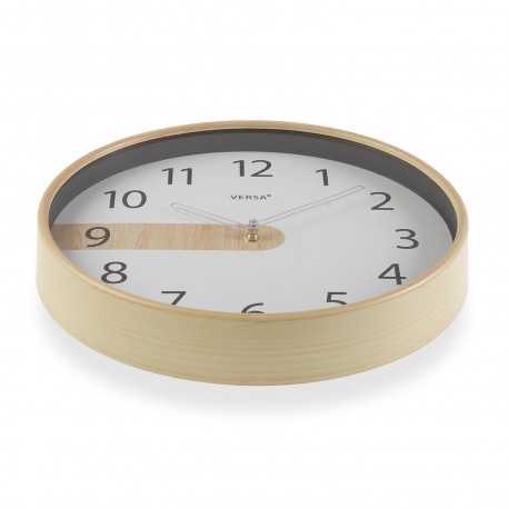 HORLOGE MURALE BLANCHE 30,5 CM