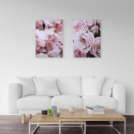 TABLEAU PIVOINES 50*70