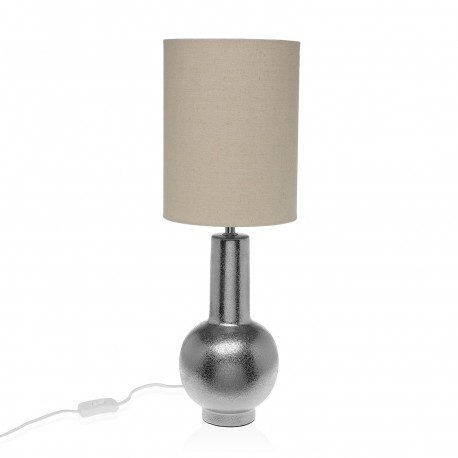 LAMPE CERAMIQUE SILVER 57CM