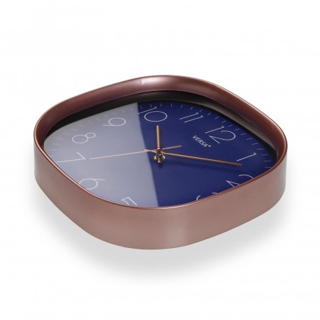 HORLOGE MURALE BLEUE