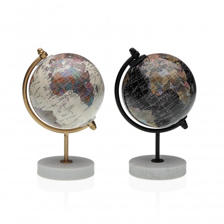 SET 2 GLOBES TERRESTRE