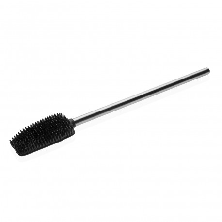 BROSSE TOILETTE ARGENTÉE