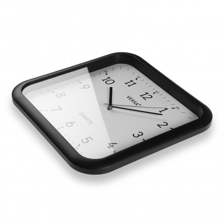 HORLOGE 30 CM BOIS FONCÉ