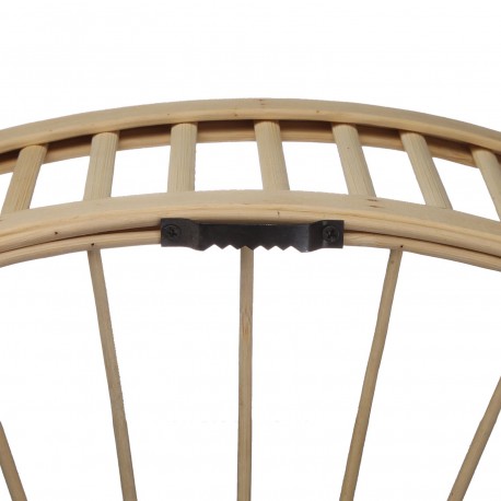 ÉTAGÈRE MURALE RONDE BAMBOU