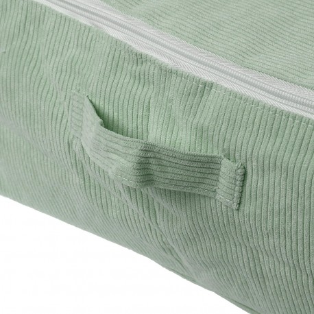 HOUSSE RANGEMENT CORDUROY MENTHE XL