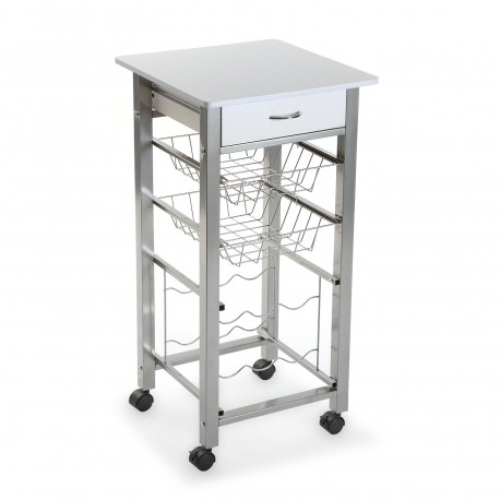 CHARIOT CUISINIE BLANC