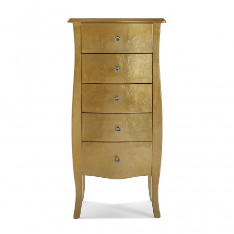 CHIFFONNIER 5/T CAGLIARI DORÉ