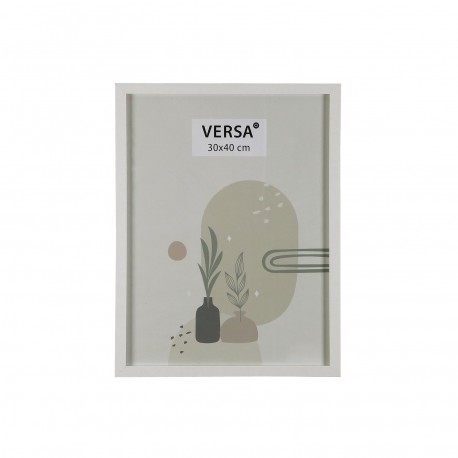 CADRE PHOTO BOIS BLANC 30 X 40