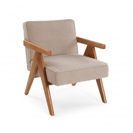 FAUTEUIL LIAM BEIGE