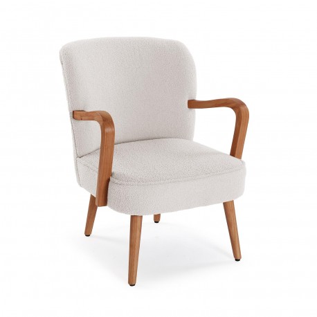 FAUTEUIL KORA BLANC