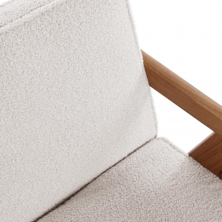 FAUTEUIL LIAM BLANC